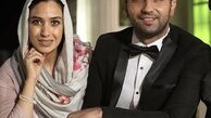علی سخنگو و همسرش + عکس