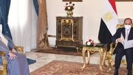 دیدار فرستاده امیر کویت با رئیس جمهور مصر