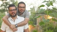 محسن کیایی و برادرش در طبیعت + عکس