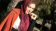 چهره متفکر خانم بازیگر + عکس