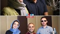 احسان کرمی میهمان رادیو گلاره عباسی شد+عکس