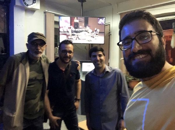 دورهمی محمد سلوکی با دوستانش + عکس