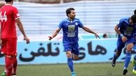 مهاجم استقلال پیکان‌سوار شد/عکس