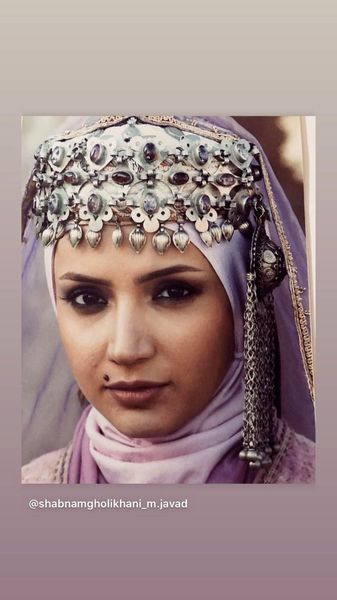 گریمی تاریخی از شبنم‌قلی خانی‌+ عکس