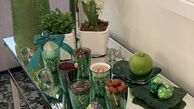 هفت سین به رنگ‌سبز‌مهتاب کرامتی + عکس