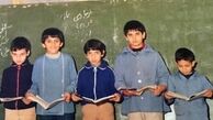 ارژنگ امیرفضلی در دوران مدرسه + عکس
