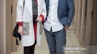 ساعد سهیلی و همسر خارجی اش + عکس