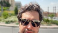 سلفی امیرمحمد زند در یک روز بهاری + عکس