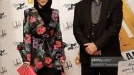 ایرج نوذری در کنار خانم بازیگر جوان + عکس