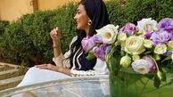 مریم معصومی در حیاط خانه ویلایی اش + عکس