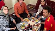دورهمی بازیگران شبی که ماه کامل شد + عکس