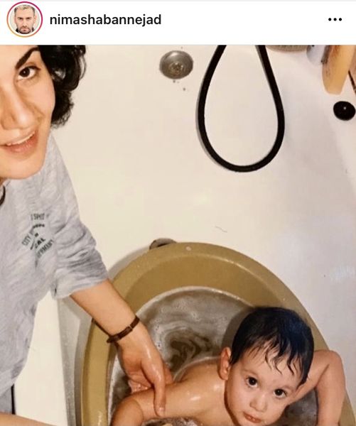 کودکی نیما شعبان نژاد + عکس