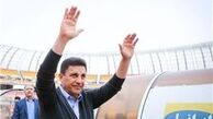 وحید مرادی کنار امیر قلعه نوعی +عکس