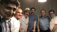 بیلیارد بازی کردن رضا عطاران با دوستانش + عکس