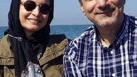 مریم کاویانی و همسرش کنار دریا + عکس