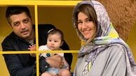 عکس خواهر و دختر شاهرخ استخری با پندار اکبری