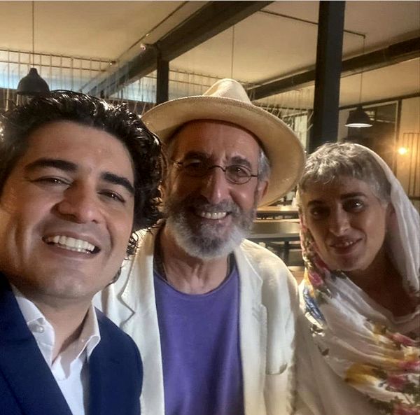 سلفی پیانیست مشهور با زوج پیشکسوت + عکس