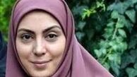 وقتی نیلوفر شهیدی محکم به چیزی می خورد