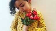 عکس دختر با ناز و زیبای آزاده نامداری