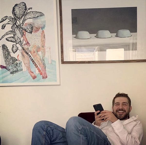 حال خوب محمدرضا غفاری در خانه اش + عکس