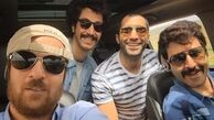 بازیگر پایتخت در کنار همسرش + عکس