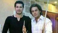 گلزار و دایی در جوانی + عکس