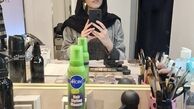 ماهور الوند در حال گریم کار جدیدش + عکس