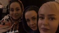 سلفی نعیمه نظام دوست با دوستانش + عکس