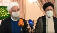 روحانی: من و وزرا در خدمت آقای رئیسی هستیم