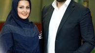 پدرام کریمی در کنار همسرش + عکس