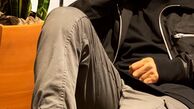 چهره درهم و ناراحت مهدی ماهانی + عکس