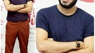 تیپ نوید محمدزاده در اکران مردمی فیلم «سرخپوست» 