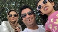 سلفی شاد منوچهر هادی با خانواده اش + عکس