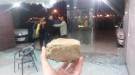 آجری‌که شیشه‌ اتوبوس استقلال‌ را شکست