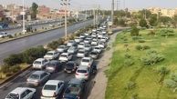  ترافیک سنگین در مسیر شمال به جنوب جاده چالوس