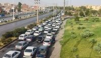  ترافیک سنگین در مسیر شمال به جنوب جاده چالوس