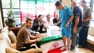حضور ملی‌پوشان در یازدهمین دوره انتخابات ریاست جمهوری+عکس