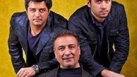 عکس عبدالرضا اکبری با پسران خوشتیپش