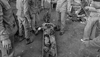 مجروحی که در آستانه شهادت به ما پوزخند می‌زد