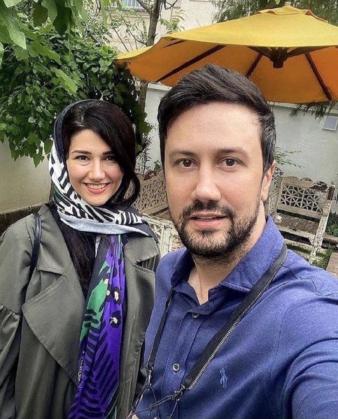 شاهرخ استخری و خواهرش + عکس