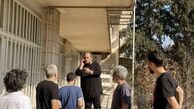 سخنرانی رضا داودنژاد در جمع دوستانش + عکس