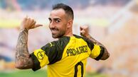 مهاجم بارسلونا دورتموندی شد+تصاویر