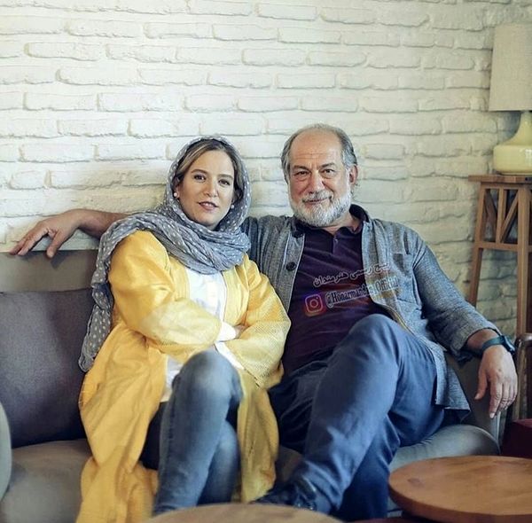 ستاره پسیانی و پدرش در خانه شان + عکس