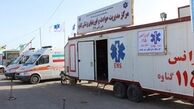 اعزام ۹ دستگاه اتوبوس آمبولانس به مناطق زلزله زده
