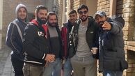 سینا مهراد و عوامل پشت‌صحنه سریال آقازاده + عکس