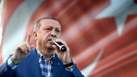 اردوغان: با کردهای مسلح مانند داعش می‌جنگیم