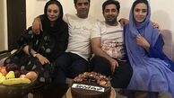 منوچهر هادی و یکتا ناصر در خانه بازیگر دل + عکس