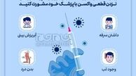 اگر این علائم را دارید نباید واکسن کرونا بزنید + عکس