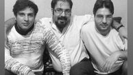 جوانی علی اوجی در کنار برادر مرحومش + عکس