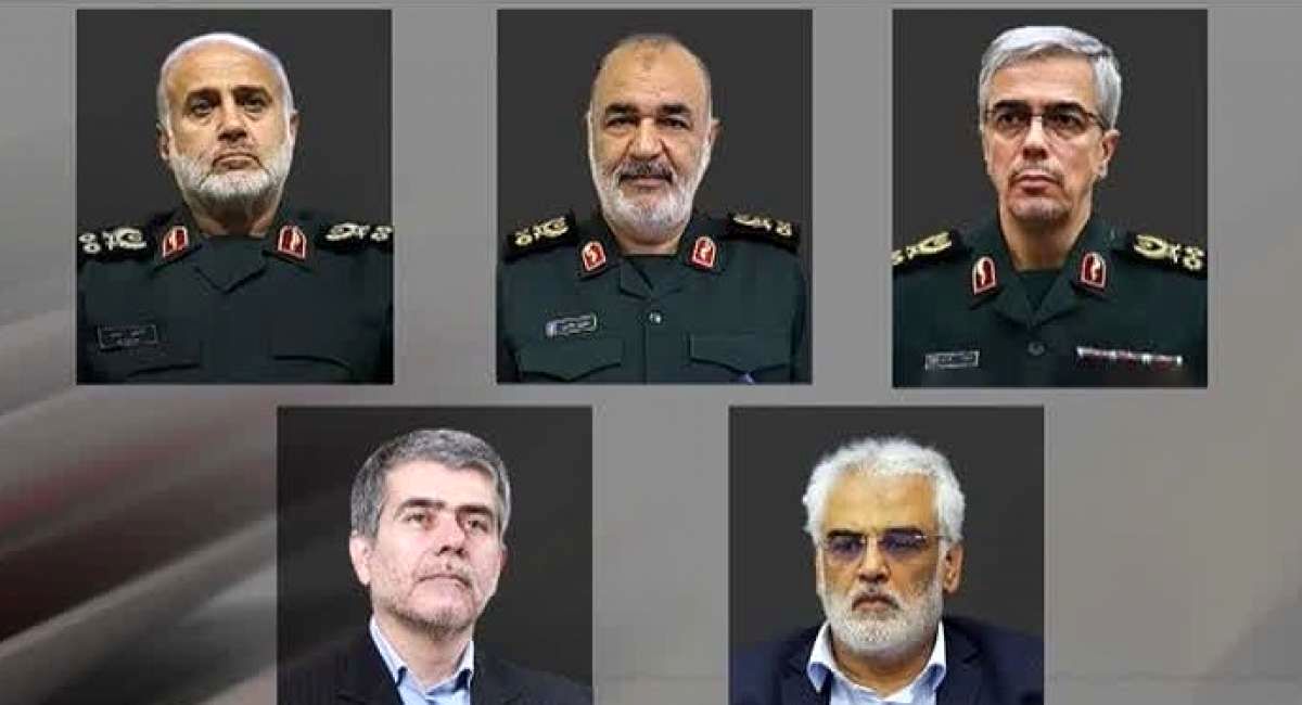 کدام فرماندهان در حمله هوایی اسرائیل علیه ایران شهید شدند